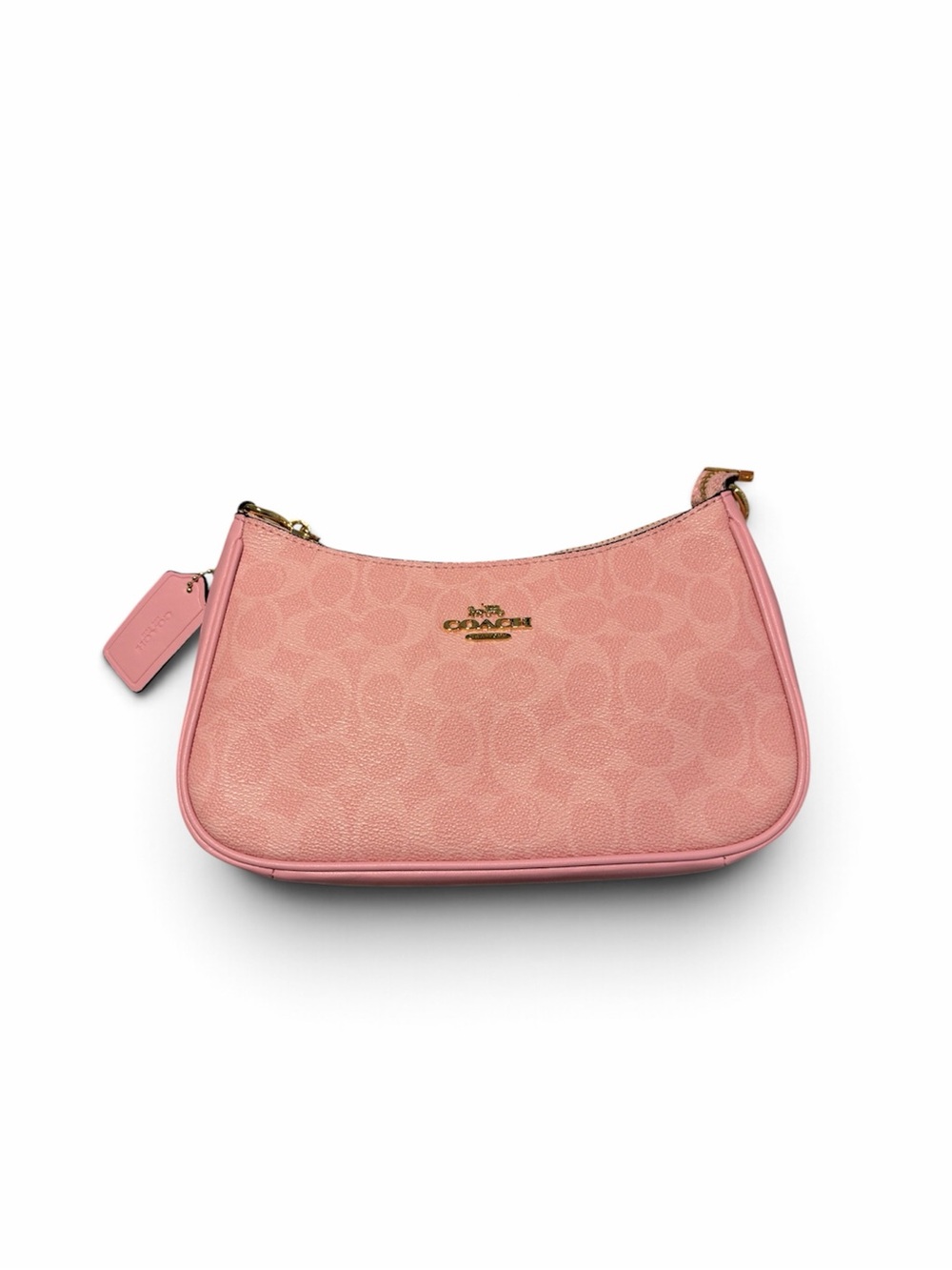 Coach Pink Signature Shoulder Bag
